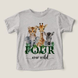 Quatro Selvagens para Sempre Safari Animais da Sel