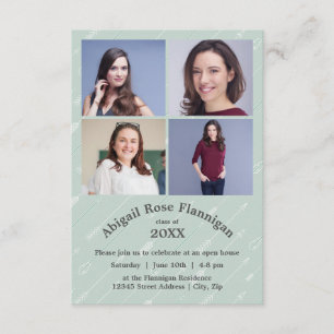 Quatro Setas de Colagem de Fotos - Anúncio de For