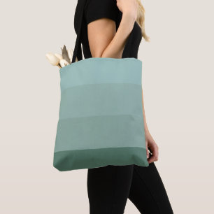 Quatro Sombras de Tote de Stripes Verde