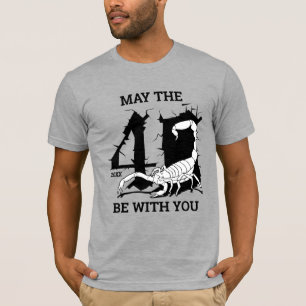 Que A 40ª Esteja Com Você Escorpião, Camiseta de A