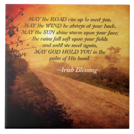 Que a estrada suba para conhecê-lo, bênção irlande
