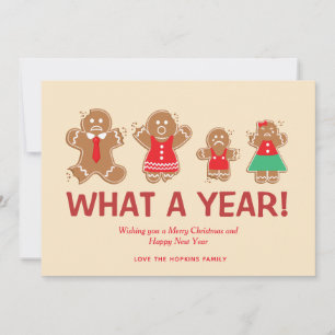 Que ano de Natal de Gingerbread no ano novo