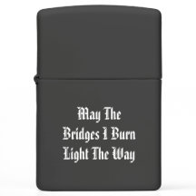 Que As Pontes Que Queimar Luzes No Caminho