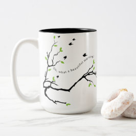 Que bela caneca da manhã