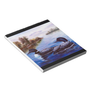 Que bloco de notas do mergulhão-do-norte dos pare