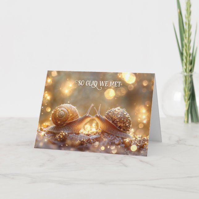 Que Bom Encontrarmos O Cartão De Dia de os namorad (Frente)