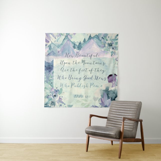 Que Bonita Tapeçaria Nas Montanhas (In Situ)