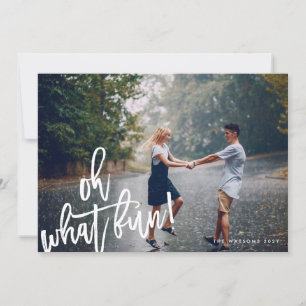 Que Cartão com fotos de Natal divertido