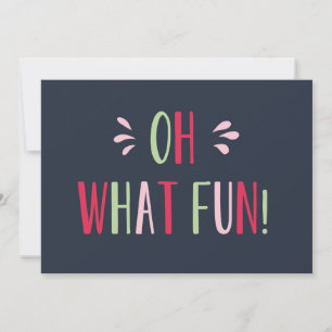 Que cartão de Natal divertido