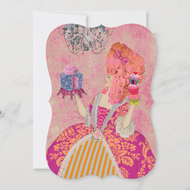 Que Comam Bolo ~ Convites / RSVP #12 (Frente)