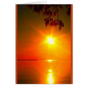 Que Deus brilhe sobre você, cartão de confirmação