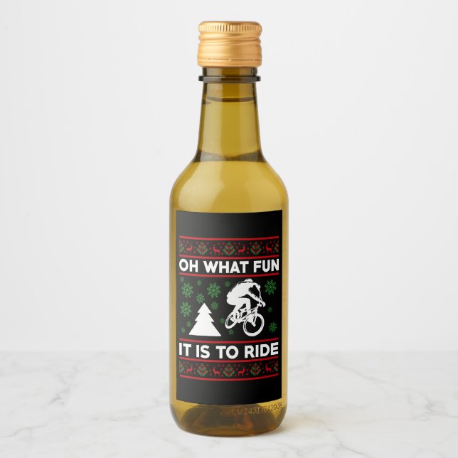 Que Divertido É Andar De Bicicleta No Natal (Frente)