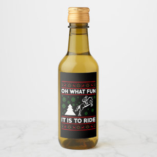 Que Divertido É Andar De Cavalo No Natal