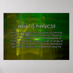 Que é física? Poster