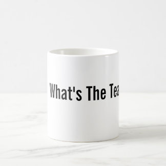 Que é o chá? Caneca