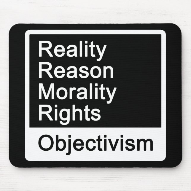 Que é Objectivism? mousepad (Frente)