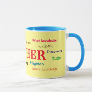 Que é uma caneca do professor?