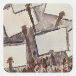 Que este seja o momento de mudar os adesivos