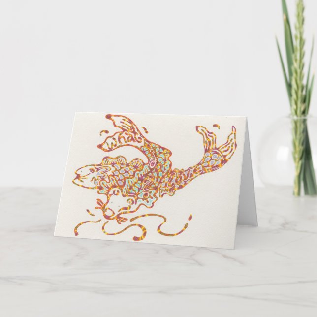 Que fazem? cartão do amor (Frente)