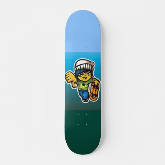 Que Merda! skate (Frente)