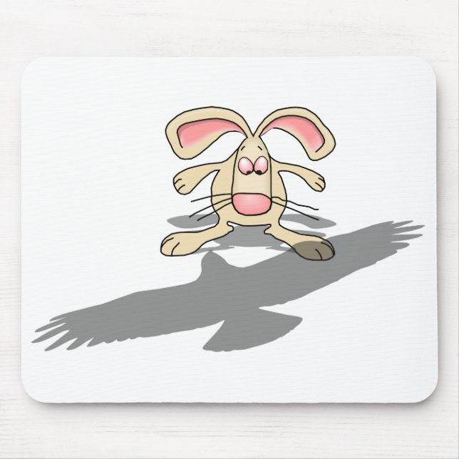 Que...? Mousepad Cartoon Rabbit (Frente)