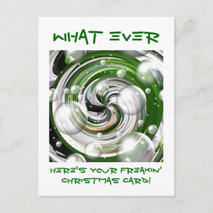 Que Nunca! Cartão de Natal