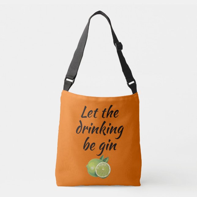Que o bebendo ganhe o Tote Bag. Cor de Laranja (Frente)