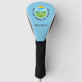 Que O Curso Esteja Com Você Cobrir De Golfe