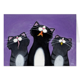 Que outros animais de estimação? - Cartão do gato