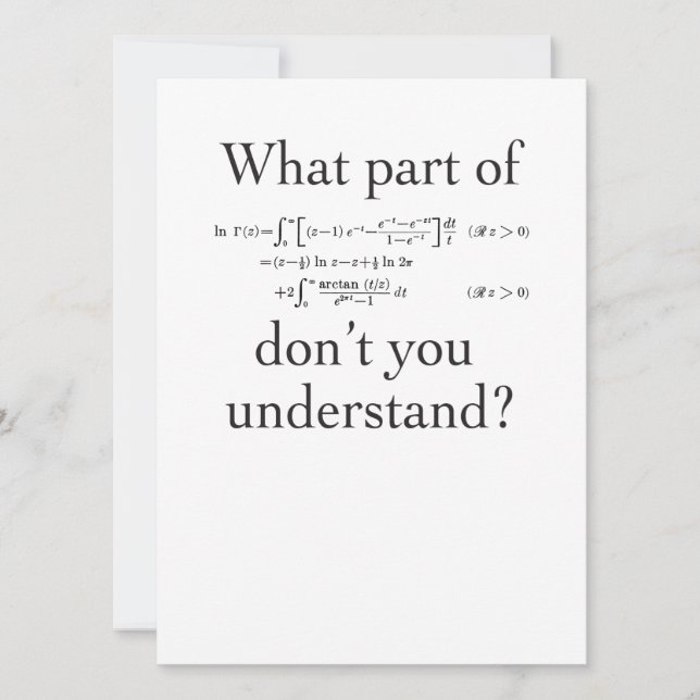 Que parte de...? (Frente)
