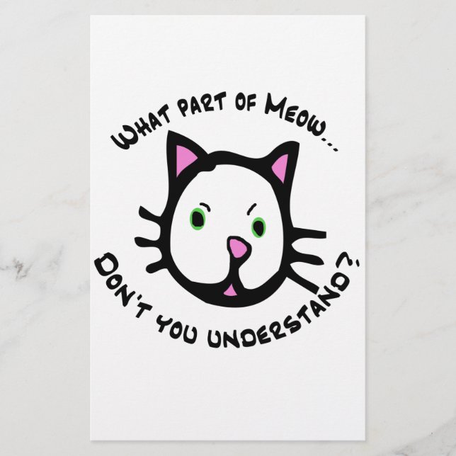 Que parte do Meow... (Frente)