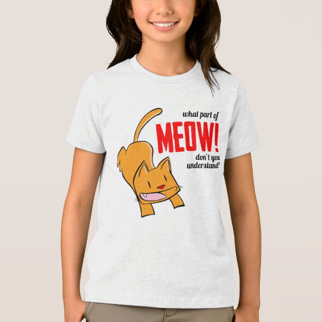 Que parte do meow você não entende? (Frente)
