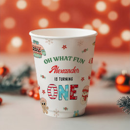 Que primeiro aniversario de Natal divertido