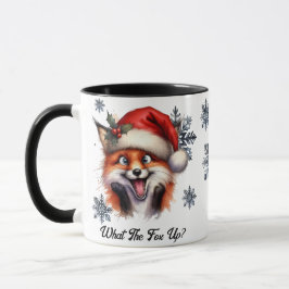 Que raposa na caneca de Natal?