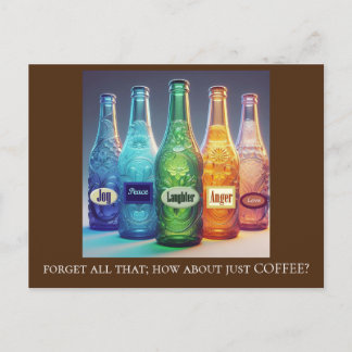 Que Tal um cartão postal de café?