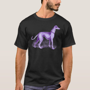 Que Uma Camiseta de cão Roxa (Sem Palavras) Essenc