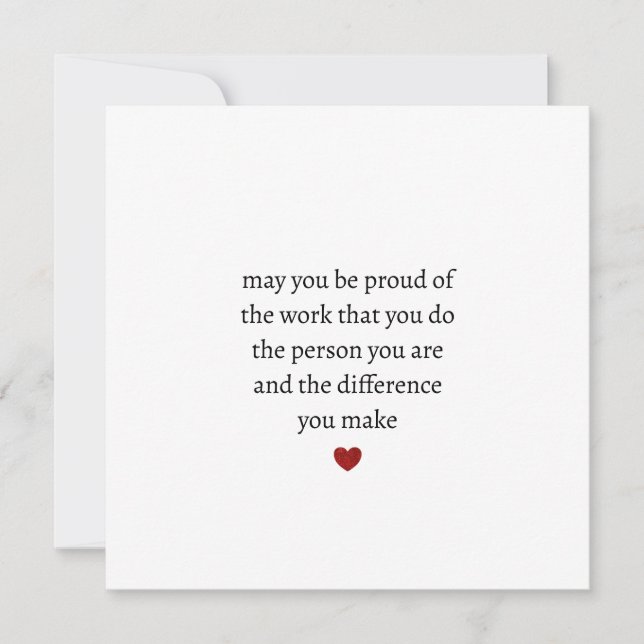 que você se orgulhe do trabalho que você faz a pes (Frente)