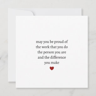 que você se orgulhe do trabalho que você faz da pe