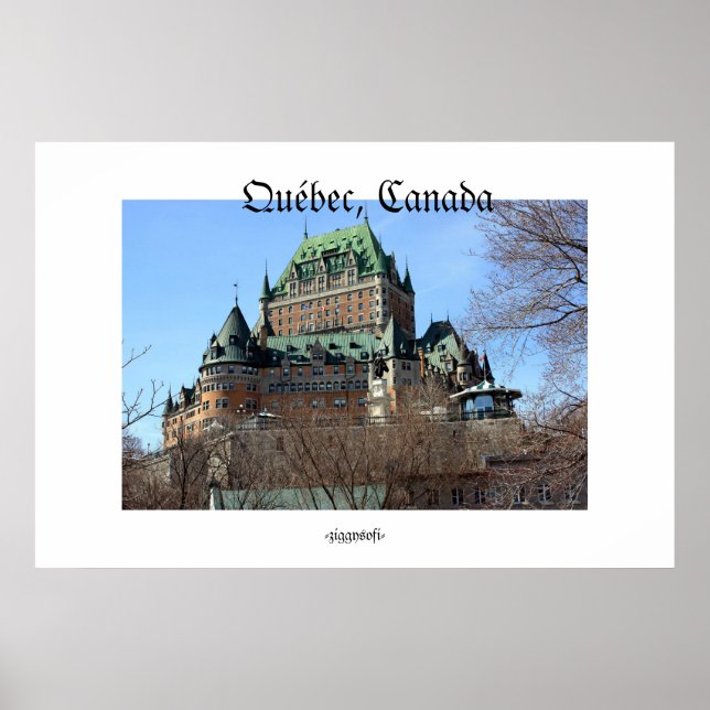 Québec, Quebec, Canada poster (Frente)