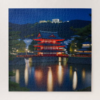 Quebra-cabeça 富士山と紅葉( Mount Fuji and autumn leaves)