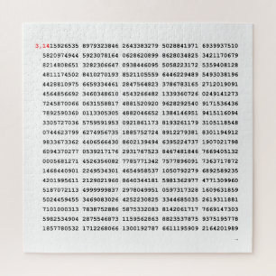 Quebra-cabeça 1000 Primeiro Dígitos Número Pi   Símbolo matemáti