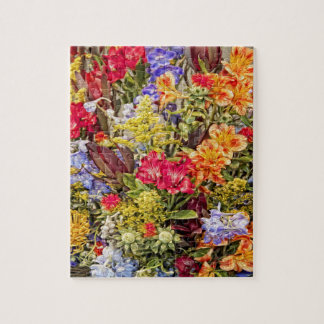 Quebra-cabeça 110-Piece Flower Puzzle