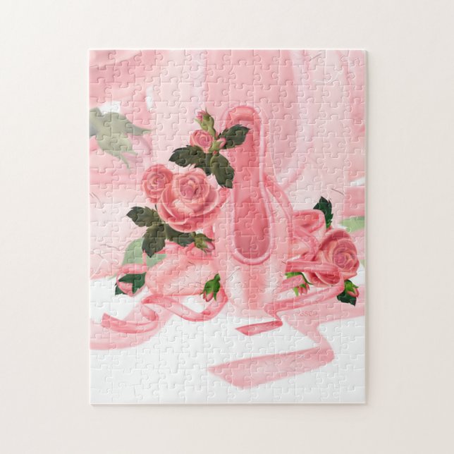 QUEBRA-CABEÇA 11 X 14 DA DANÇA DOS CALÇADOS DE (Vertical)