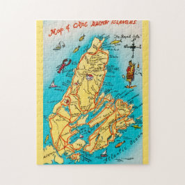 Quebra-cabeça 11x14 das Ilhas Cape Breton