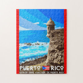 Quebra-cabeça 11x14 de viagem a Porto Rico