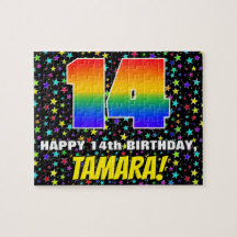 14 Birthday — Padrão Colorido e Divertido de Estre