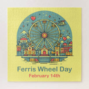 Quebra-cabeça 14 de Fev - Dia da Roda Ferris