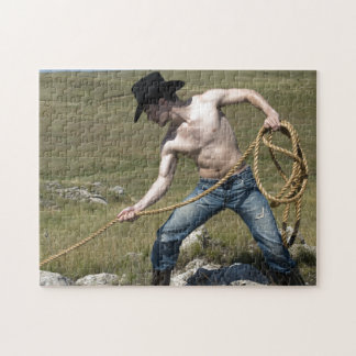 Quebra-cabeça 15807-RA Cowboy Sexy