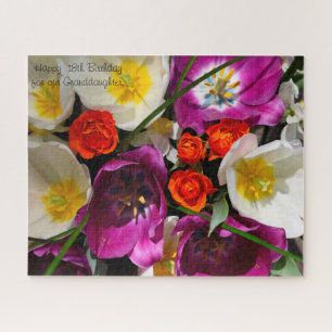 Quebra-cabeça 18º aniversário da neta.