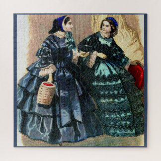 Quebra-cabeça 1858 fashion plate